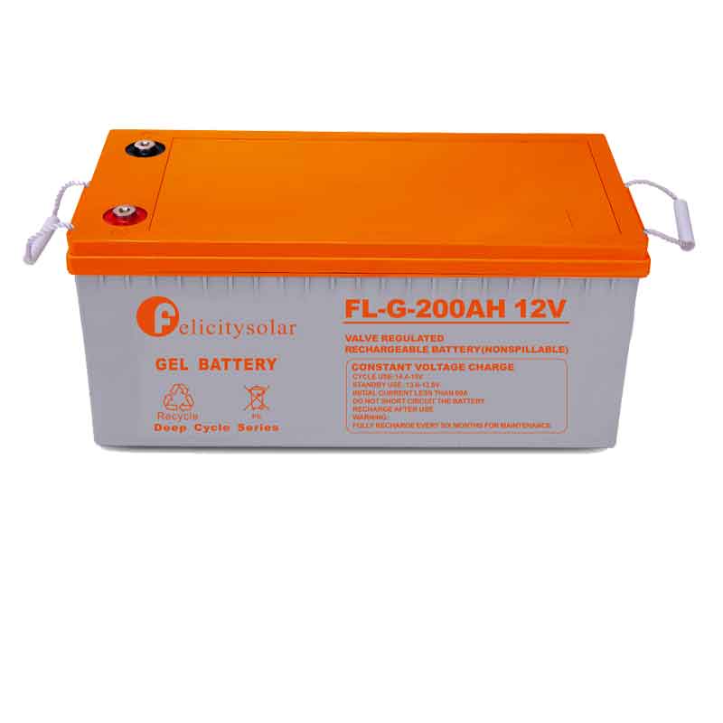 12V 200Ah Gel Battery Deep Cycle