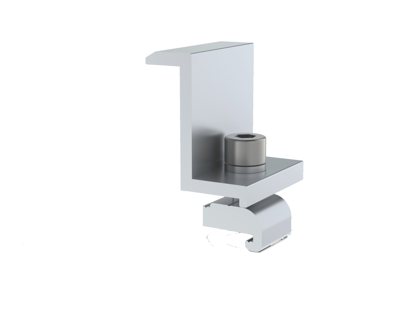 End Clamp 40mm Ground Mount